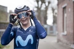 Post-race joy: Emma Norsgaard (DEN/Movistar) wins the 11th Le Samyn des Dames 2022 (BEL)
One day race from Quaregnon to Dour (99km)

©kramon