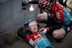 DOCX Mieke (BEL/Lotto Dstny) post-finishLe Samyn des Dames 2023One day race from Quaregnon to Dour (BEL/99km)©kramon