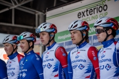 team Groupama FDJ pre race team presentationExterioo Cycling Cup11th GP Monseré 2022 (BEL)One day race from Hooglede to Roeselare ©rhodephoto