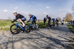 Robert Scott (WIV SUNGOD) leading the early breakaway group over a cobbled section

Exterioo Cycling Cup
11th GP Monseré 2022 (BEL)
One day race from Hooglede to Roeselare 

©rhodephoto