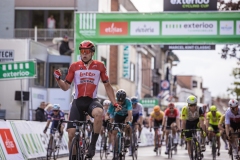 Arnaud De Lie (BEL/Lotto Soudal) wins the bunch sprint in Zwevegem

Exterioo Cycling Cup 
GP Marcel Kint 2022 (BEL)
One day race from Kortrijk to Zwevegem 

©rhodevanelsen